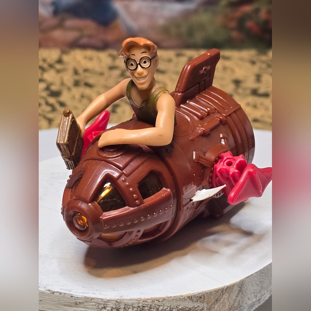 Atlantis McDonalds Happy Meal Toy Milo Thatch in Subpod Toy [ Read Details ]